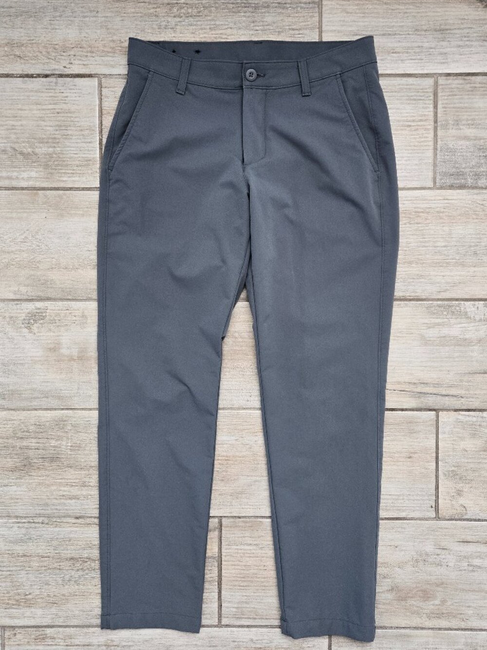 Under Armour Golf‎ Pants Men Grey Performance Stretch Activewear 32W 30L